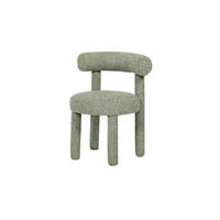 ESSZIMMERSTUHL LEITH Grün 62x58x80 cm - Grün, Textil (62/80/58cm) - FURNLUX