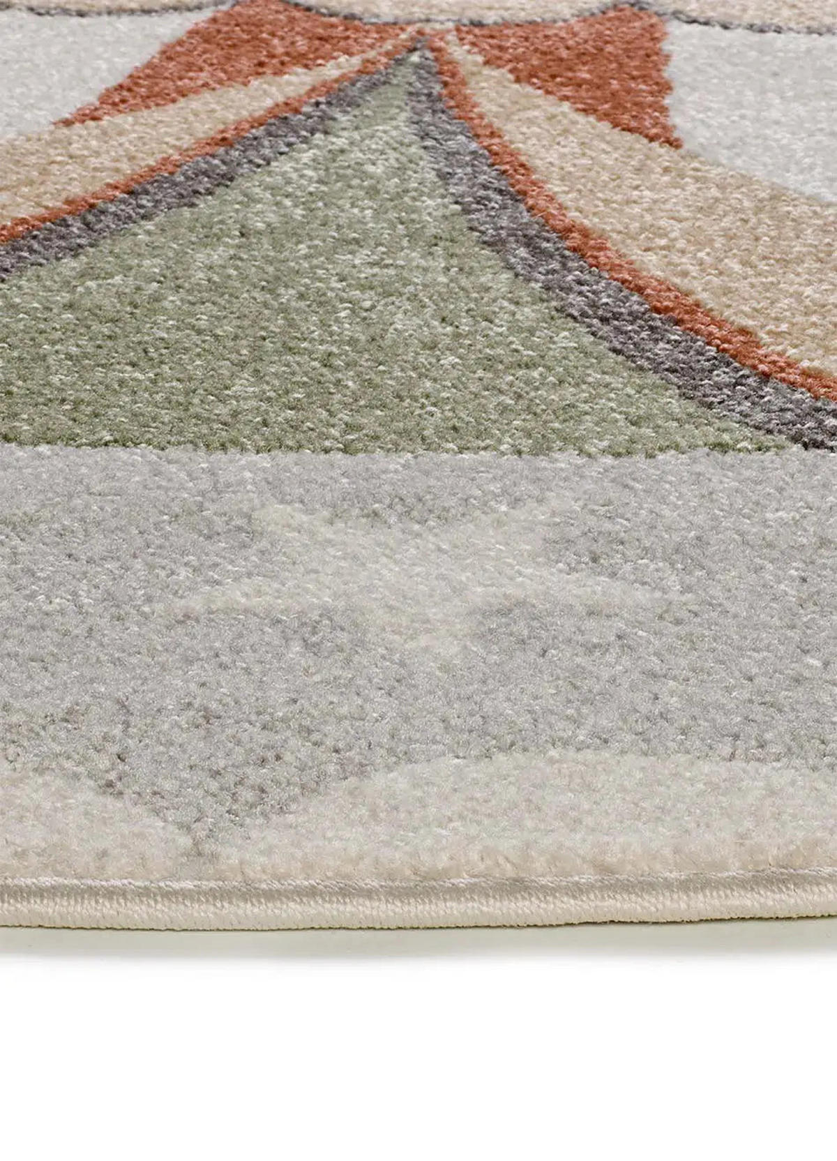 KINDERTEPPICH Grau Beats 120/120 cm - Grau, Naturmaterialien/Textil (120/120cm) - Atticgo