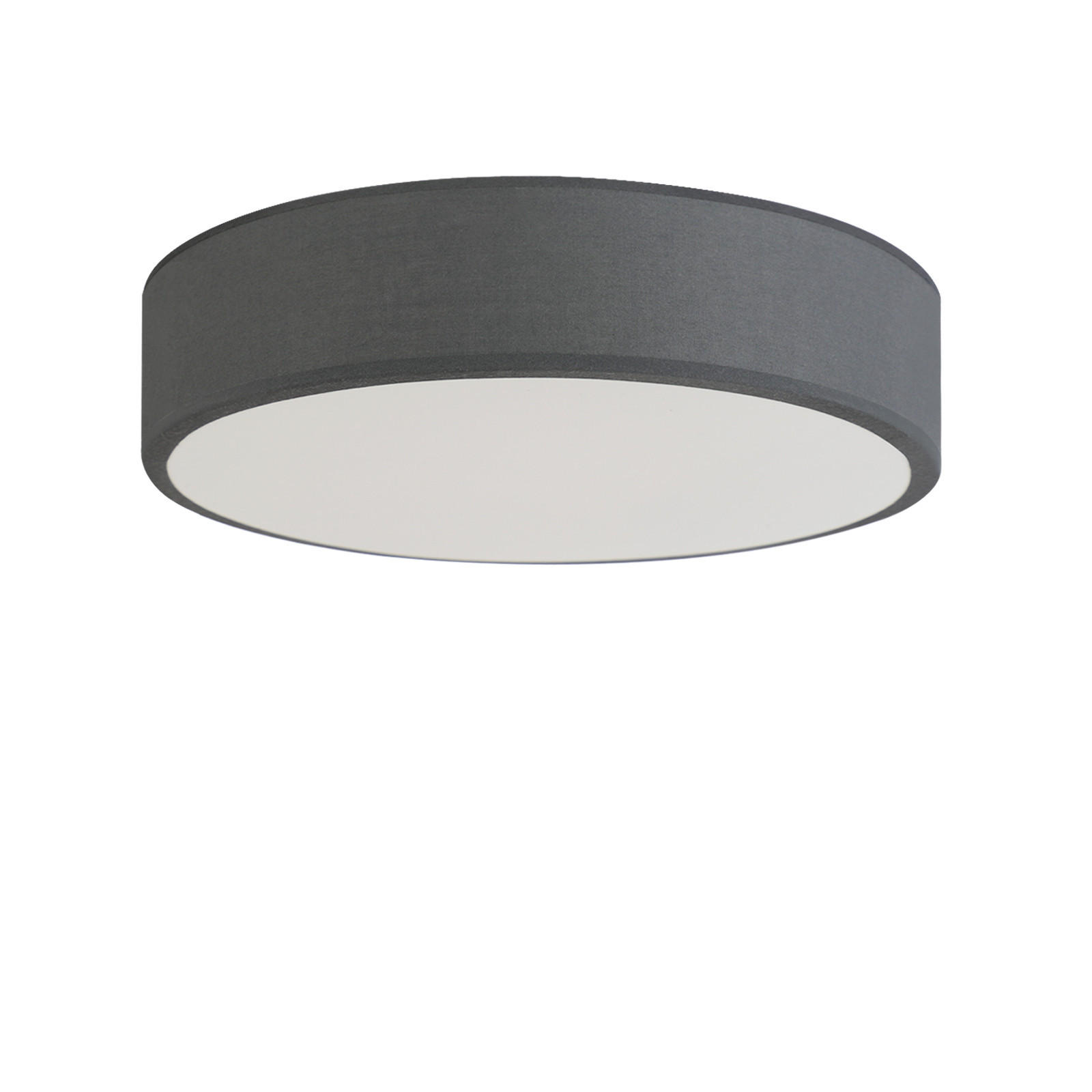 LED-DECKENLEUCHTE Alvira 30/30/6 cm - Grau, Textil (30/30/6cm) - Nettlife