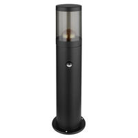 LED WEGELEUCHTE XELOO Schwarz Edelstahl - Schwarz, Metall (10.2/10.2/50cm) - Globo Lighting