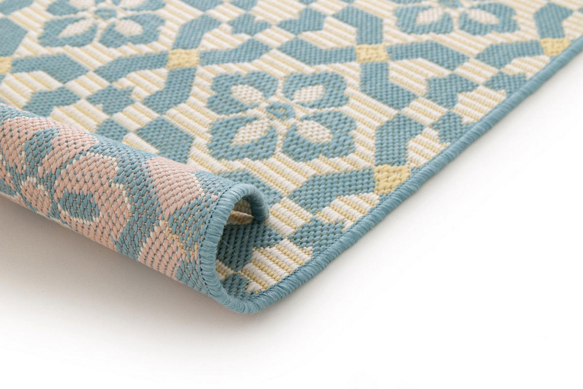 TEPPICH für Innen und Außen blau - Blau, Textil (200/290cm) - AFK Living