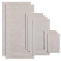 HANDTUCH Unisex One Grau Baumwolle 10er Pack - Hellgrau, Textil (200/135cm) - Villeroy & Boch