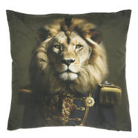 DEKOKISSEN Milo Mehrfarbig 45/45/8 cm - Sandfarben/Multicolor, Textil (45/45cm) - Unique Living