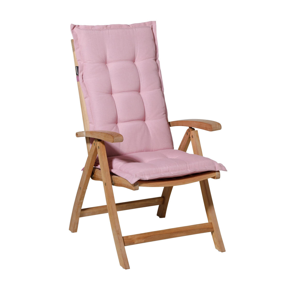 GARTENSTUHLKISSEN Panama 123/50 cm 4er-Set - Pink, Textil (50/7/123cm) - Madison