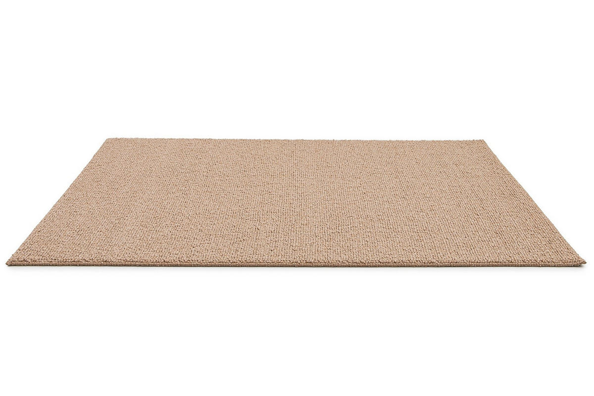 TEPPICH in Uni-Optik mit Schlingenflor beige - Beige, Textil (80/150cm) - AFK Living