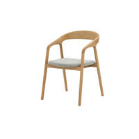 ESSZIMMERSTUHL Celeste, Natur Massiveiche - Beige, Holz (53/80/62cm) - WOODEK