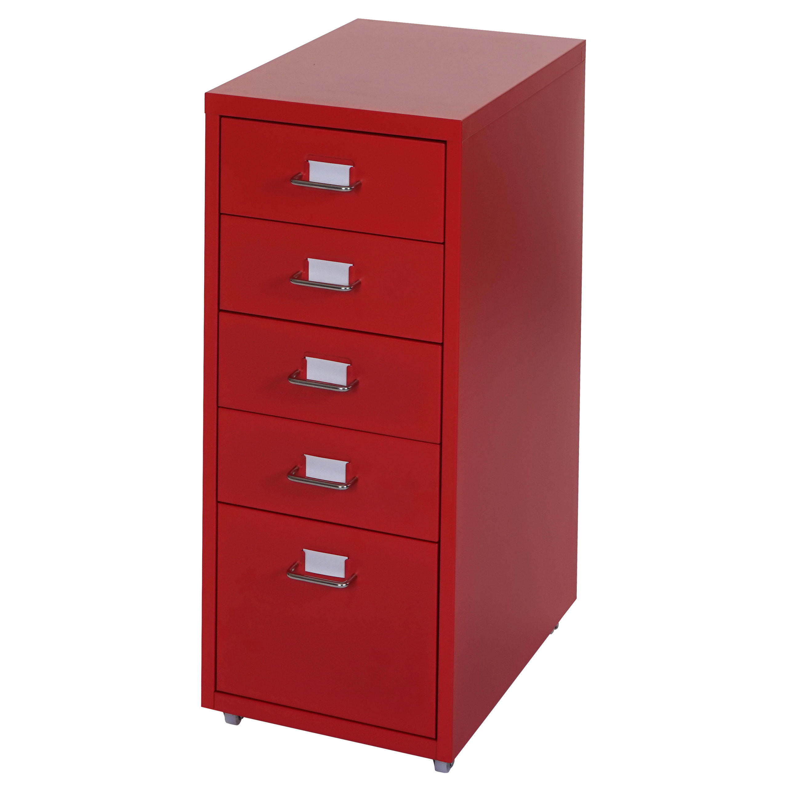 ROLLCONTAINER Rot - Rot, Metall (28/69/41cm) - MCW