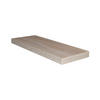 WANDBOARD Elif 60x24x4 aus Holzwerkstoff in der Farbe eiche sägerau - Graubraun, Kunststoff (60/4/24cm) - 58aufmkessel