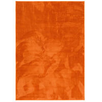 LUXUS SUPER SOFT HOCHFLOR LANGFLOR TEPPICH DELUXE - Orange, Textil (100/100cm) - Snapstyle
