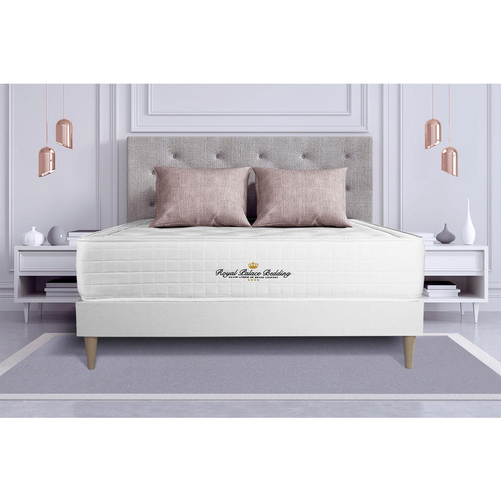 Thumbnail - Royal Palace Bedding Matratze, Weiß, Textil, H1, 160x220 cm, Oeko-Tex® Standard 100, Schlafzimmer, Matratzen Shop, Matra...