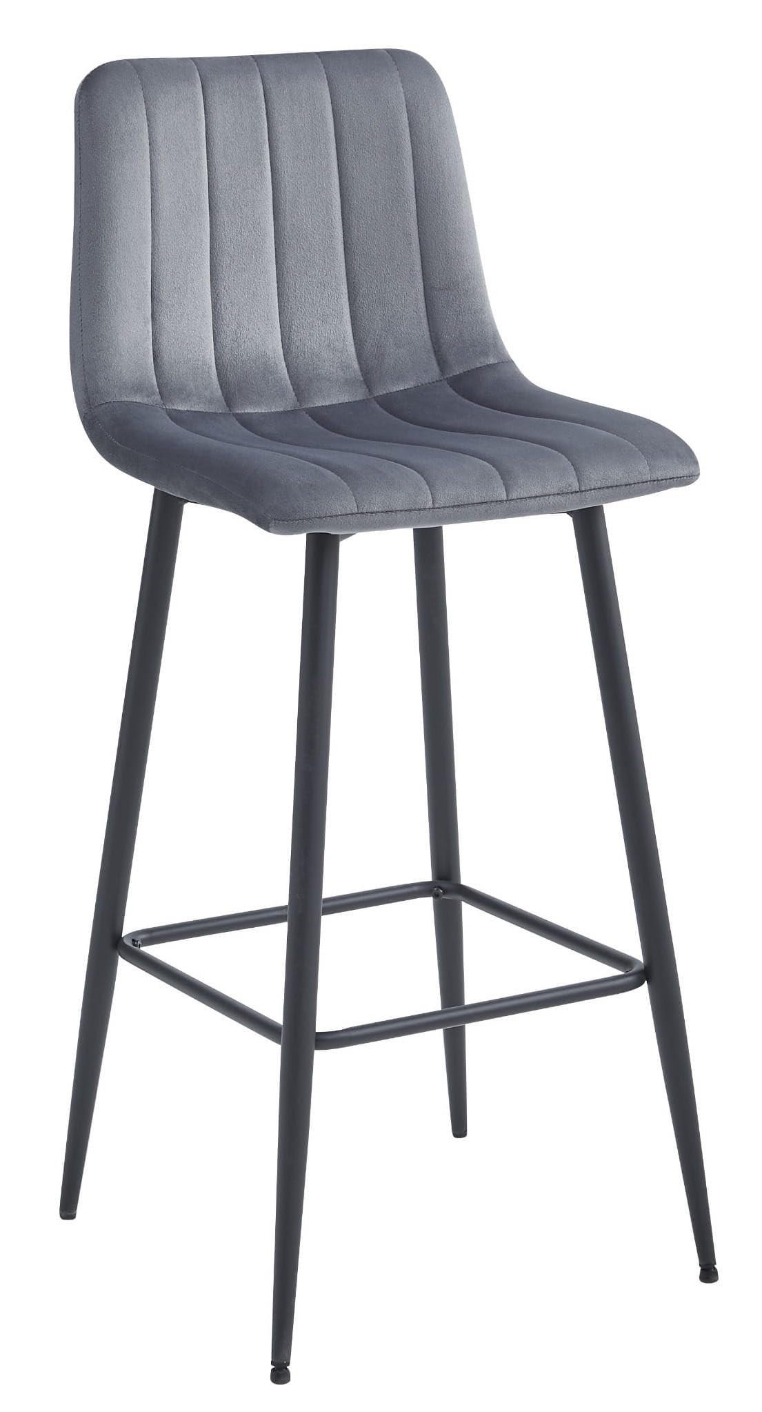 Best For Home Barhocker Grau 43x104x36 cm