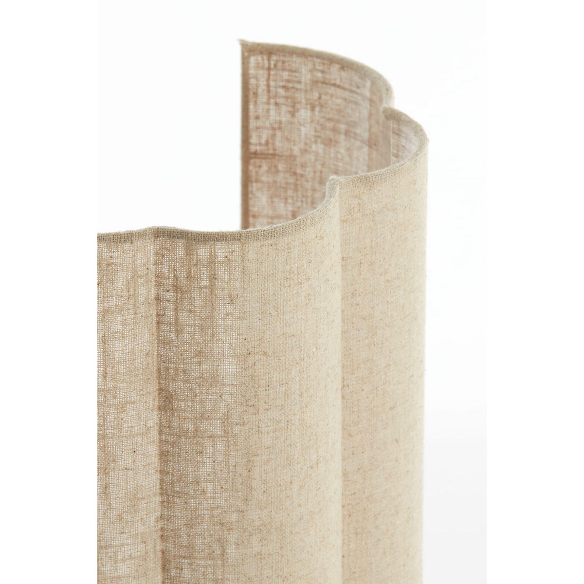 WANDLEUCHTE FRINGE Natürlich 26/15/40 cm - Hellbraun, Metall (15/40/26cm) - Walldoctor
