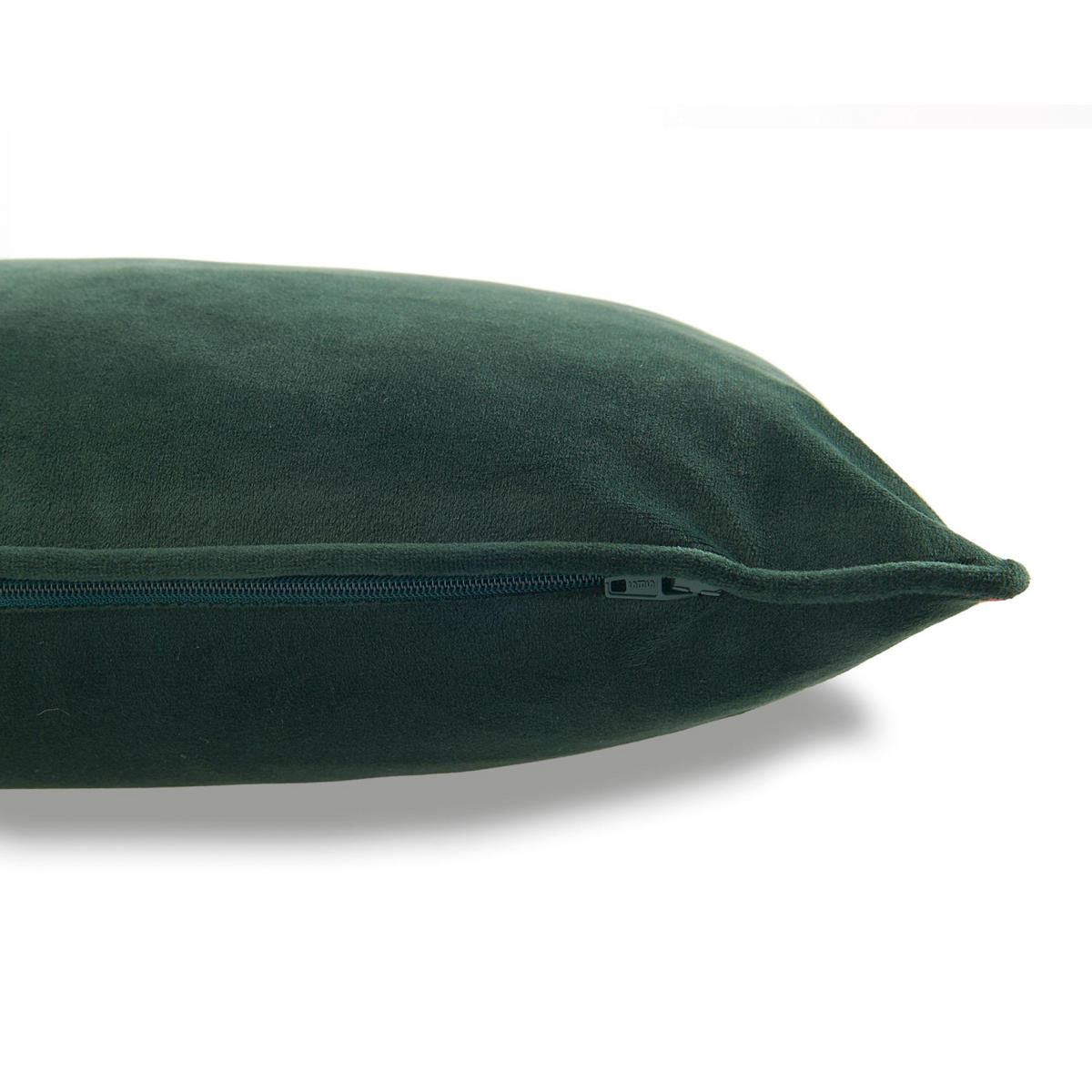 ZIERKISSENHÜLLE VELVET SIGNATURE - Grün, Textil (45/45cm) - Tom Tailor