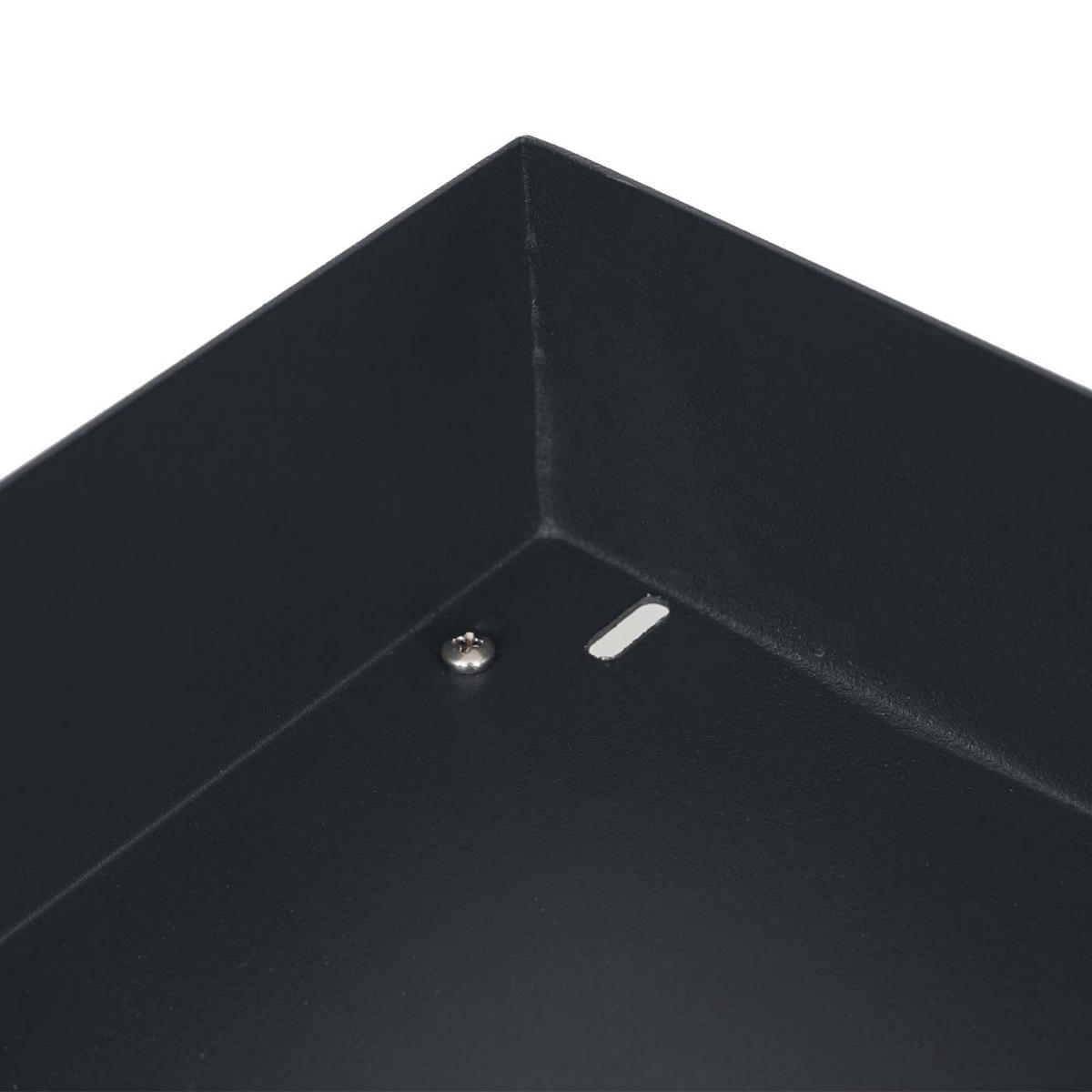 MÄHROBOTER-GARAGE mit Pflanzkasten 37x60x70cm Metall Anthrazit - Anthrazit, Metall (60/37/70cm) - PROREGAL