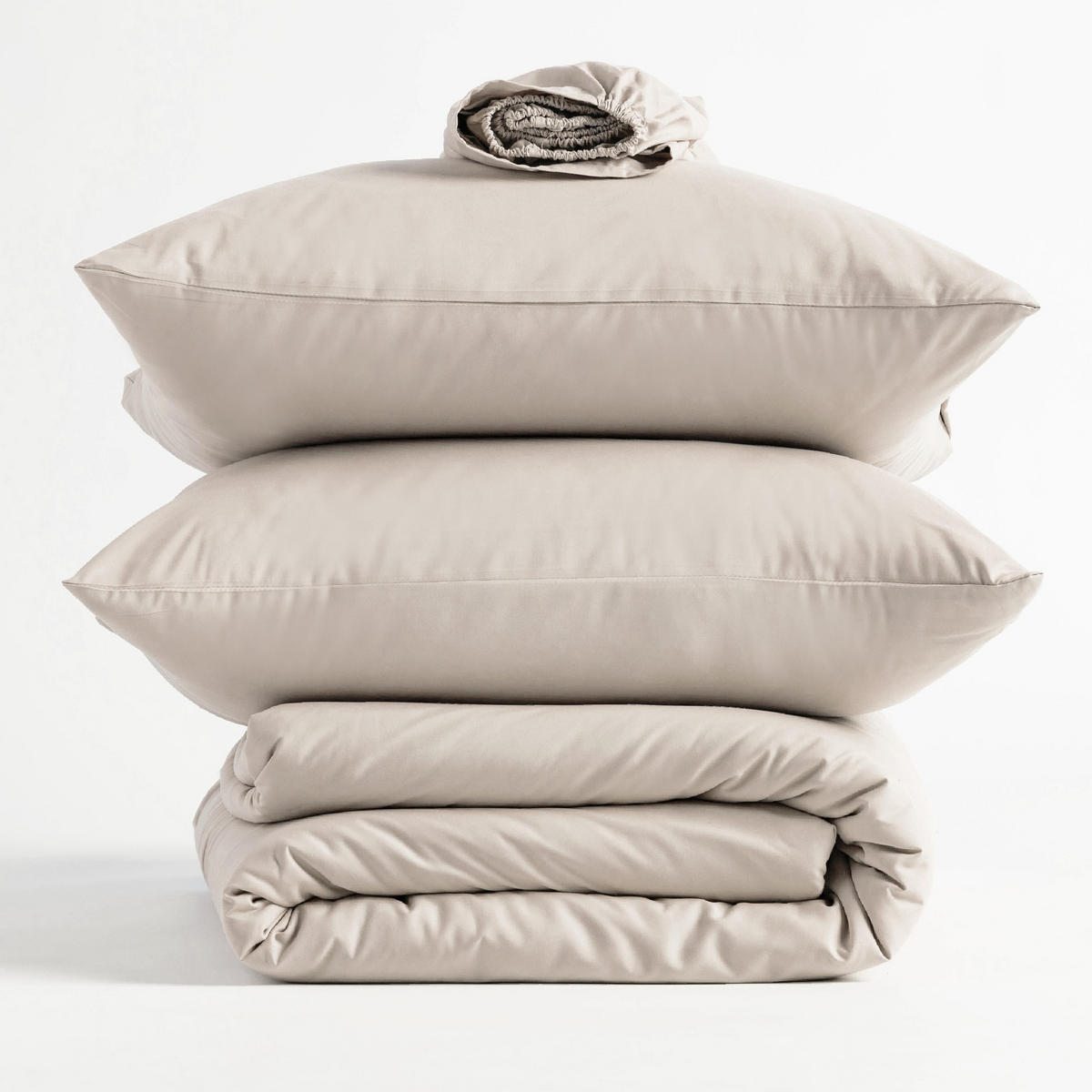 BETTWÄSCHE Micros - Beige, Textil (140/200cm) - home&you