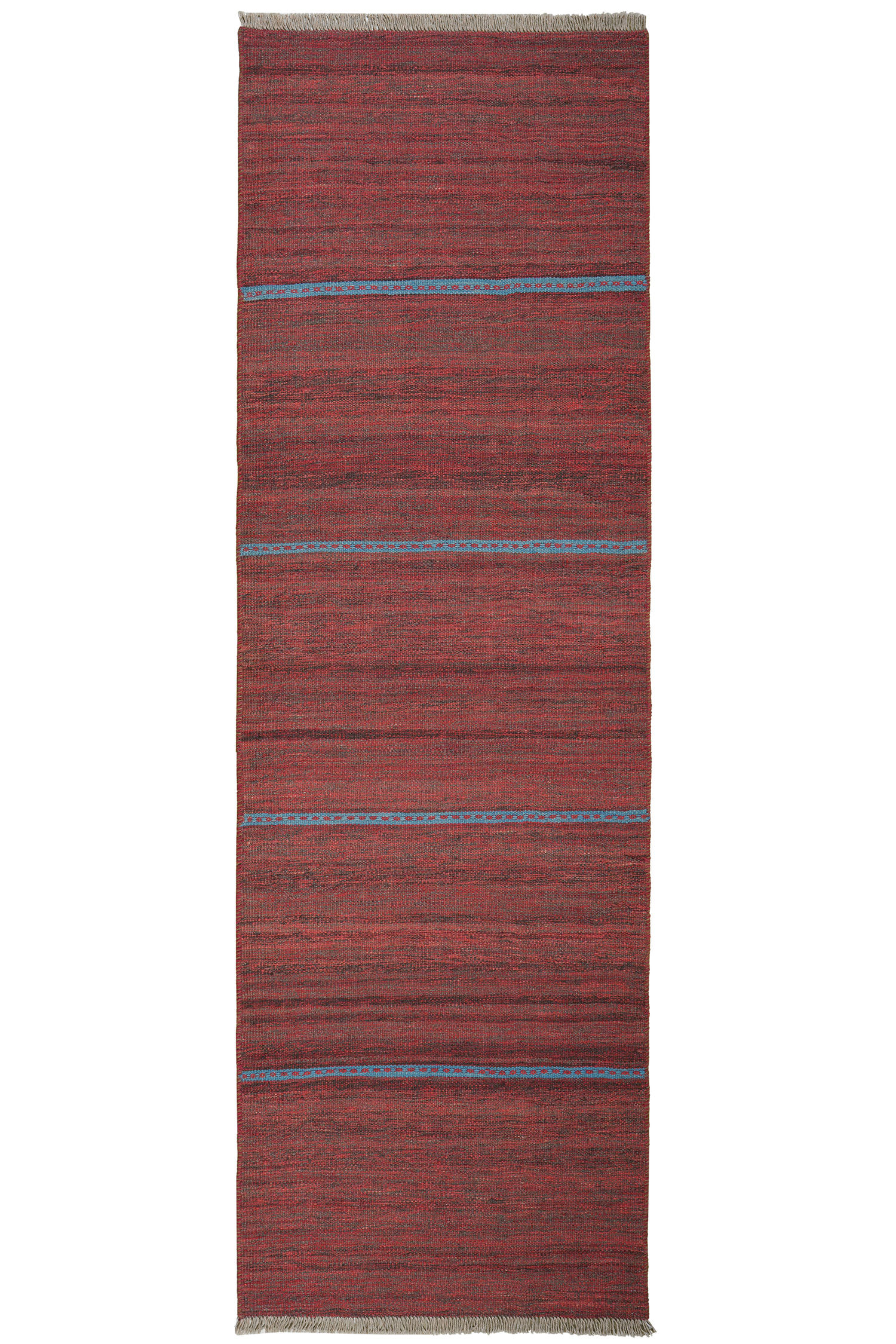 HANDWEBTEPPICH Kelim Gashgai Mehrfarbig 247/75 cm Schurwolle - Multicolor, Textil (75/247cm) - Looma