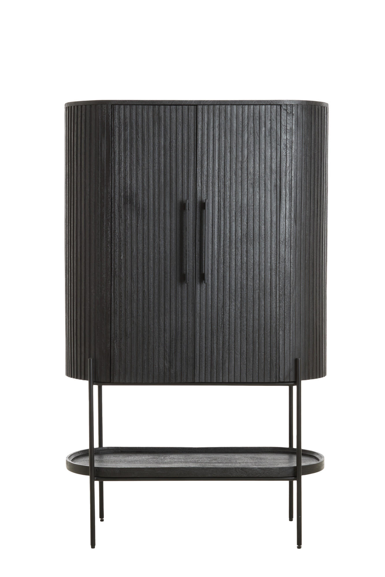 Light & Living Schrank Schwarz 100x165x40 cm