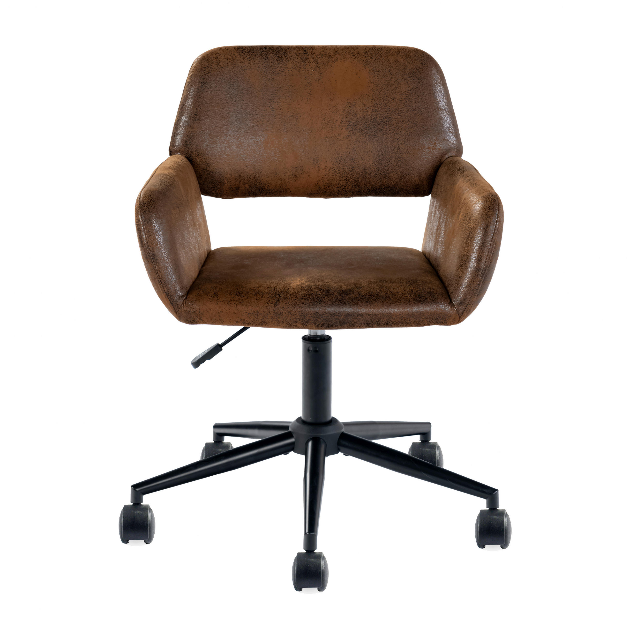 KINDERDREHSTUHL braun - Braun, Holzwerkstoff/Textil (55/85/56cm) - Urban Meuble