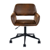KINDERDREHSTUHL braun - Braun, Holzwerkstoff/Textil (55/85/56cm) - Urban Meuble