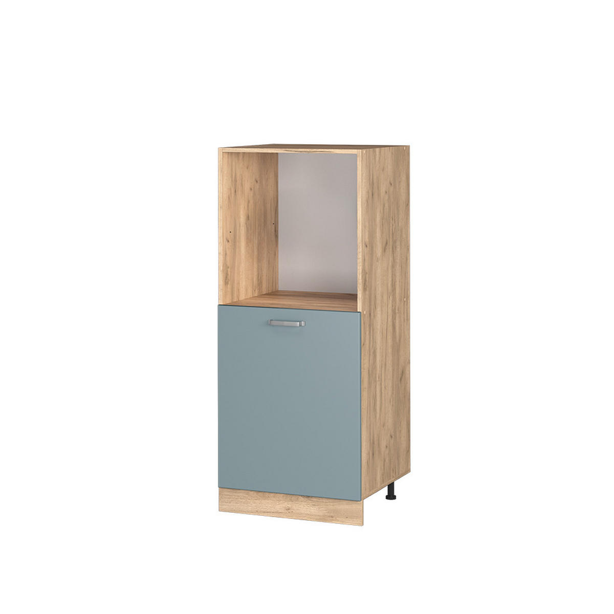 OMARICA ZA PEČICO R-Line Modro-siva - medeni hrast/modrosiva, leseni material (60/143/57cm) - Vicco