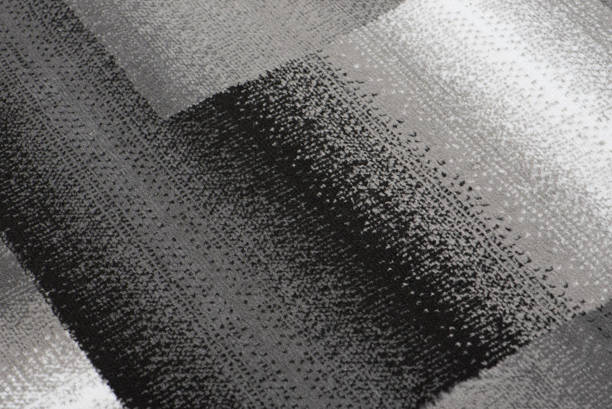 TEPPICH MAYA Creme Vierecke Streifen Verwischt 200/250 cm - Creme, Textil (200/250cm) - Tapiso