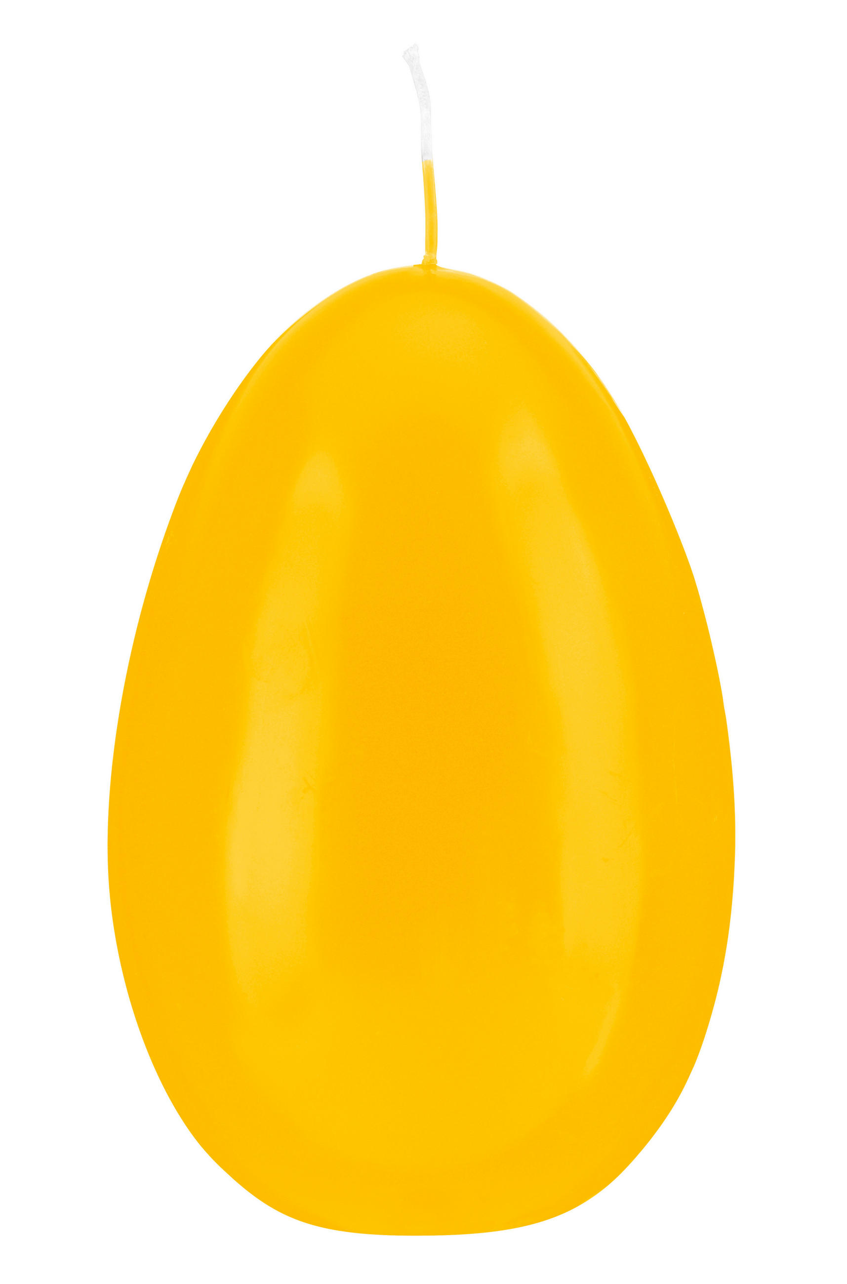 EIKERZE XXL Klarlack Goldgelb 200 x Ø 140 mm, 1 Stück - Gelb, Paraffin (14/20/20cm) - Kopschitz Kerzen