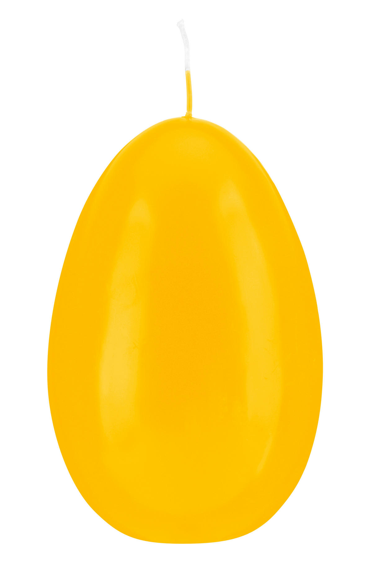 EIKERZEN XL Klarlack Goldgelb 140 x Ø 100 mm, 2 Stück - Gelb, Paraffin (10/14/14cm) - Kopschitz Kerzen