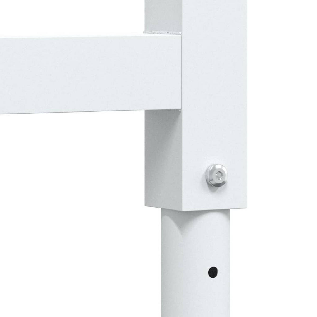 WERKBANKGESTELL Verstellbar 2 Stk. Metall 55/(69-95,5) Cm Grau - Grau, Metall (55/95.5/4cm) - vidaXL