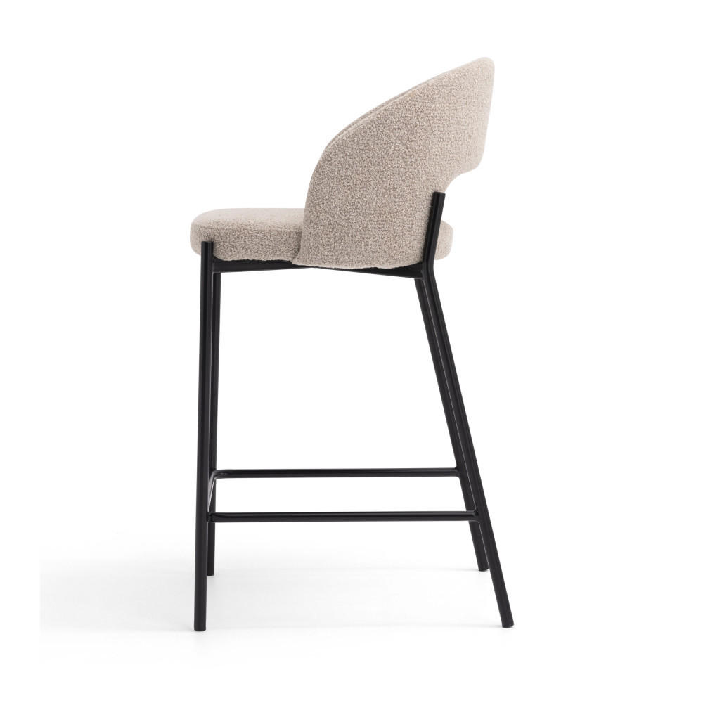 BARHOCKER - Heidebeige - 2er-Set - Beige, Textil (50/90/50cm) - Drawer