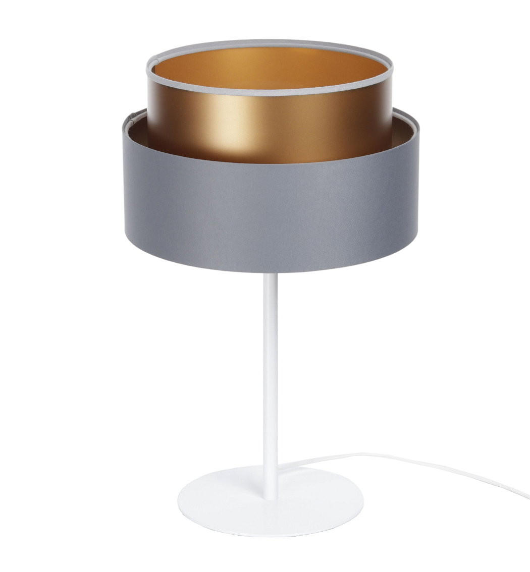 TISCHLAMPE Grau 30/45 cm - Braun, Kunststoff (30/0.7/45cm) - ONZENO