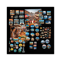 MAGNETTAFEL Klein & Groß Schwarz 80x80 cm - Magnetisches Stahlboard für Magnete, Fotos und Notizen, Beschreibbar - Schwarz, Metall (80/80/0.7cm) - ANWICAR