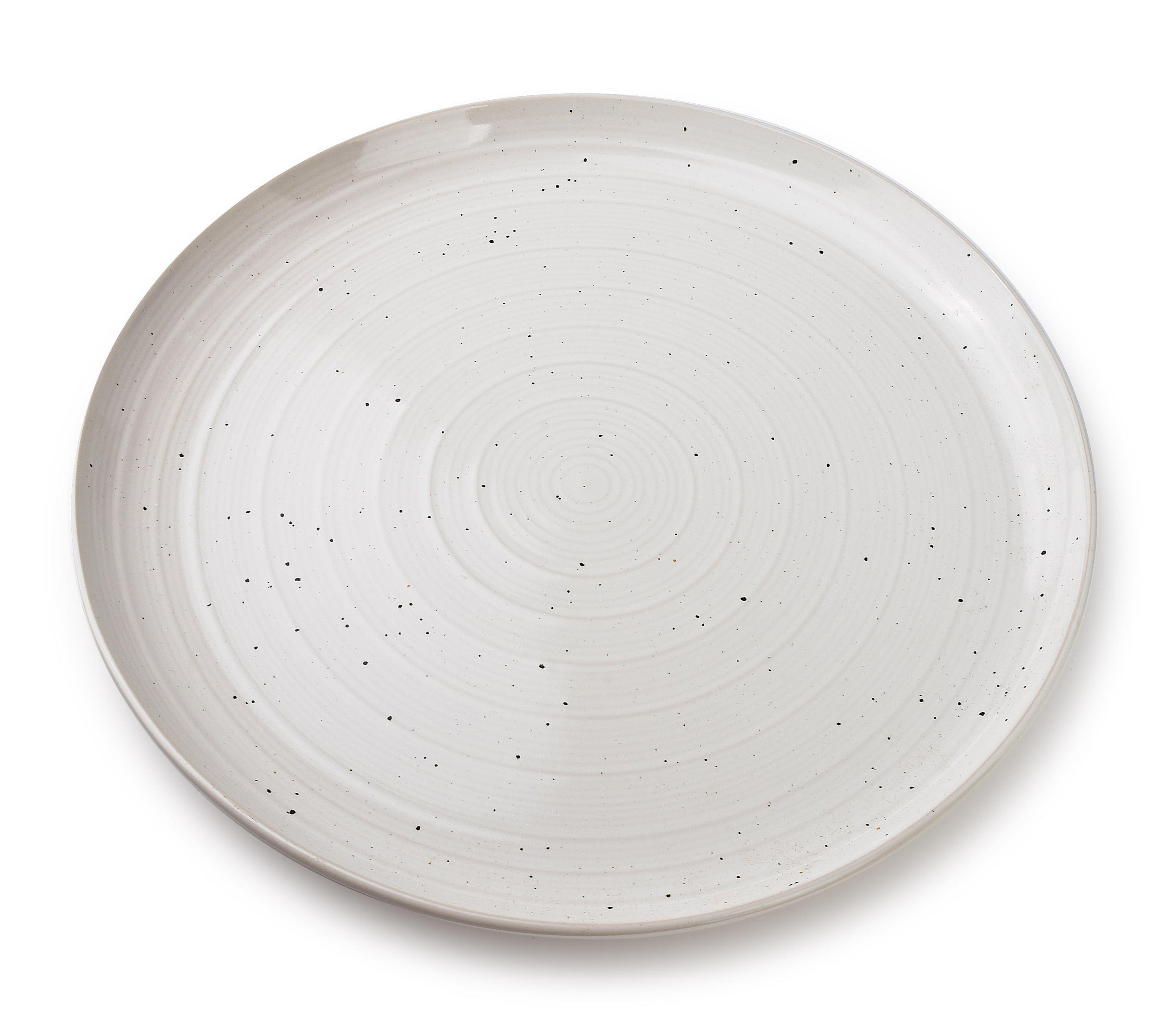TELLER Basic Nature Weiß 28.5/28.5/2.5 cm Keramik - Weiß, Keramik (28.5cm) - Mondex