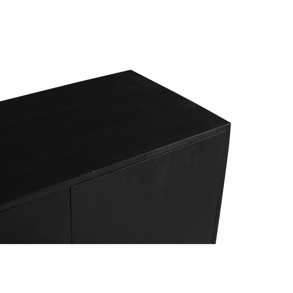 Thumbnail - Giga Meubel Kommode, Schwarz, Holz, 180x80x40 cm, Wohnzimmer, Kommoden & Sideboards, Sideboards