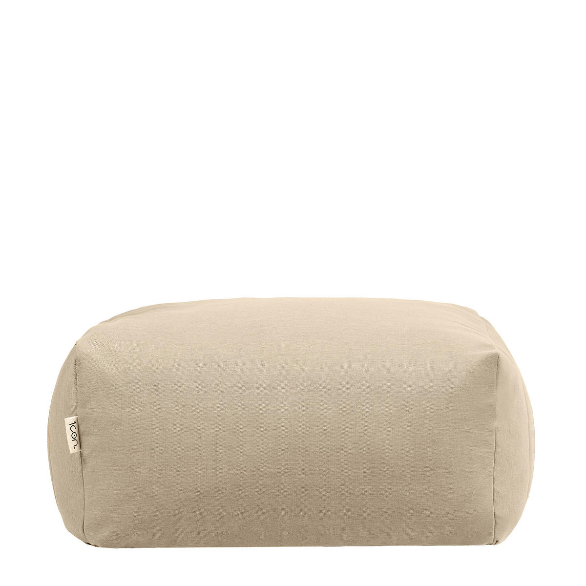 SITZSACK-SOFA Sitzpouf - Beige, Textil (95/46/100cm) - icon