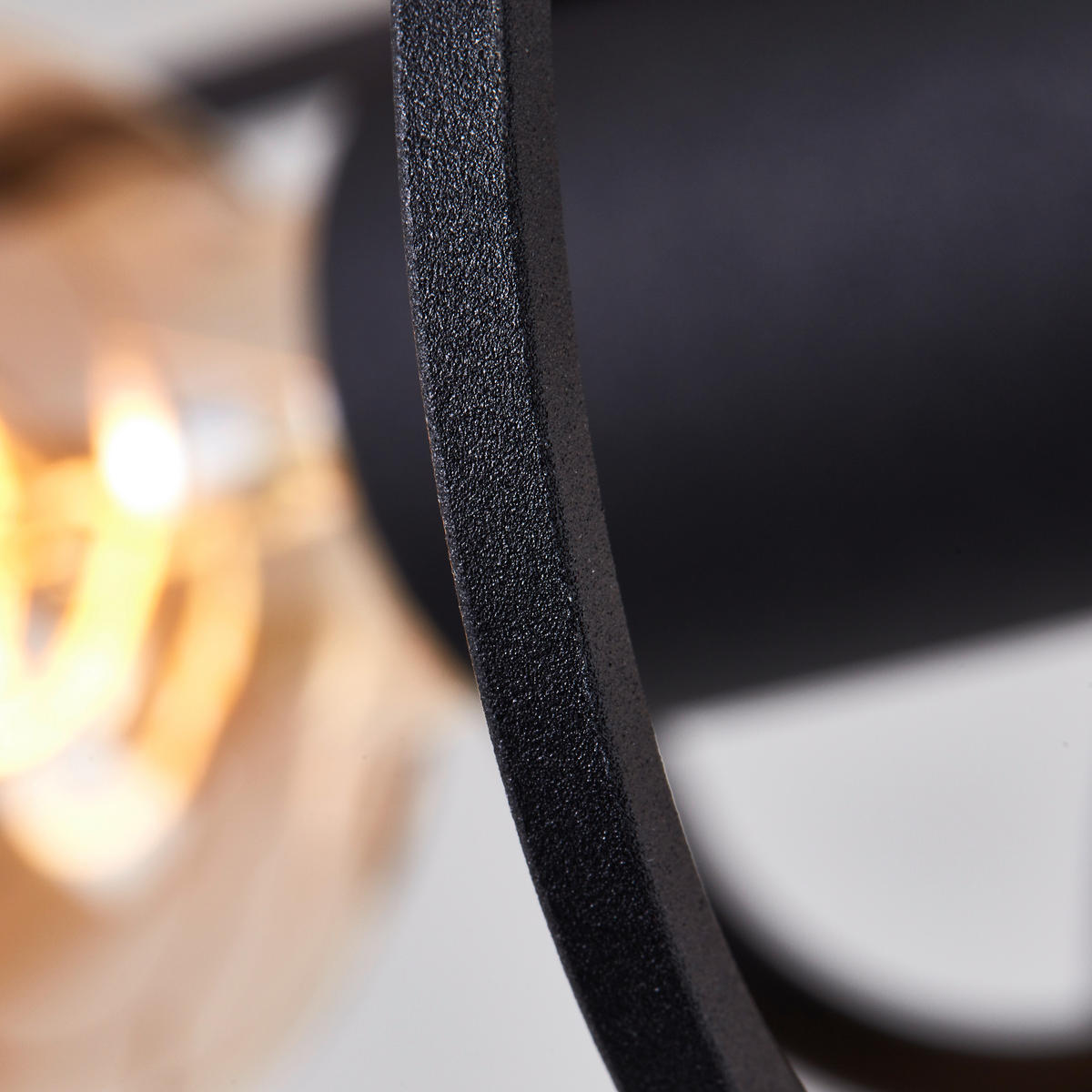 DECKENLEUCHTE Gwen 99707/66 - Schwarz, Holz (40/40/20cm) - Brilliant