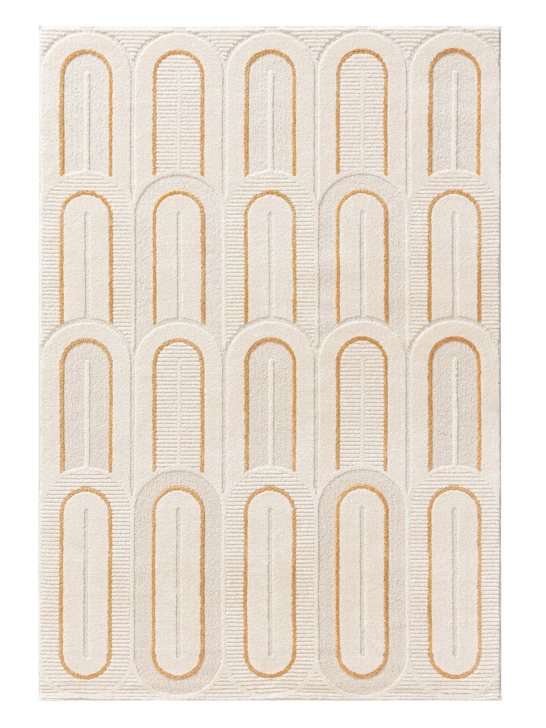 TEPPICH Marta Cream 120x170 cm - Creme, Textil (120/170cm) - benuta Pop