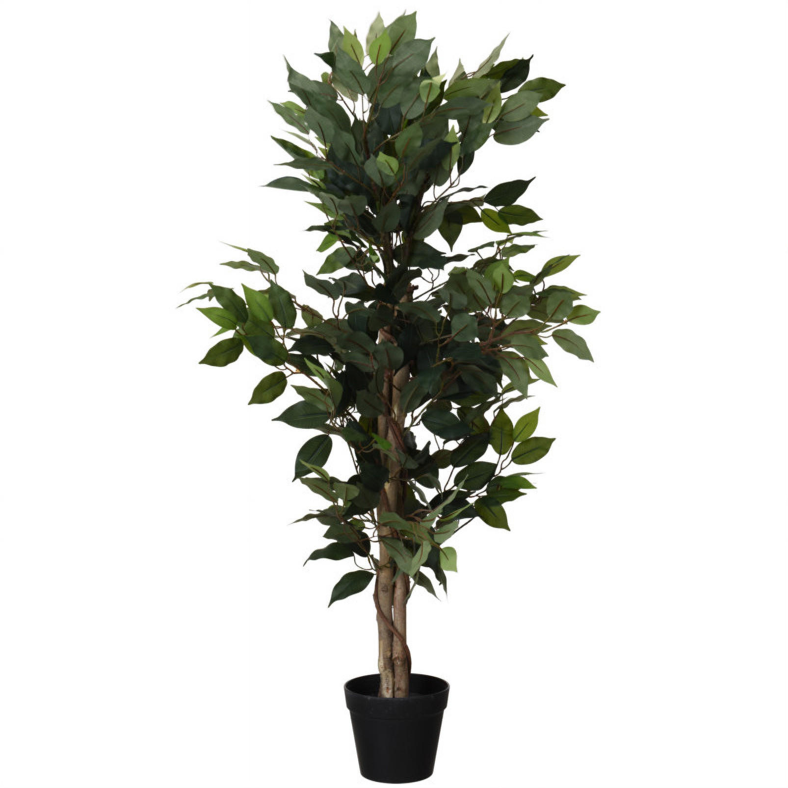 Home Styling Collection Ficus-Baum Grün 115 cm