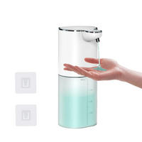 AUTOMATISCHER Seifenspender 400ml mit Wandbefestigung Weiß - Weiß, Kunststoff (7.8/17.5/7.8cm)