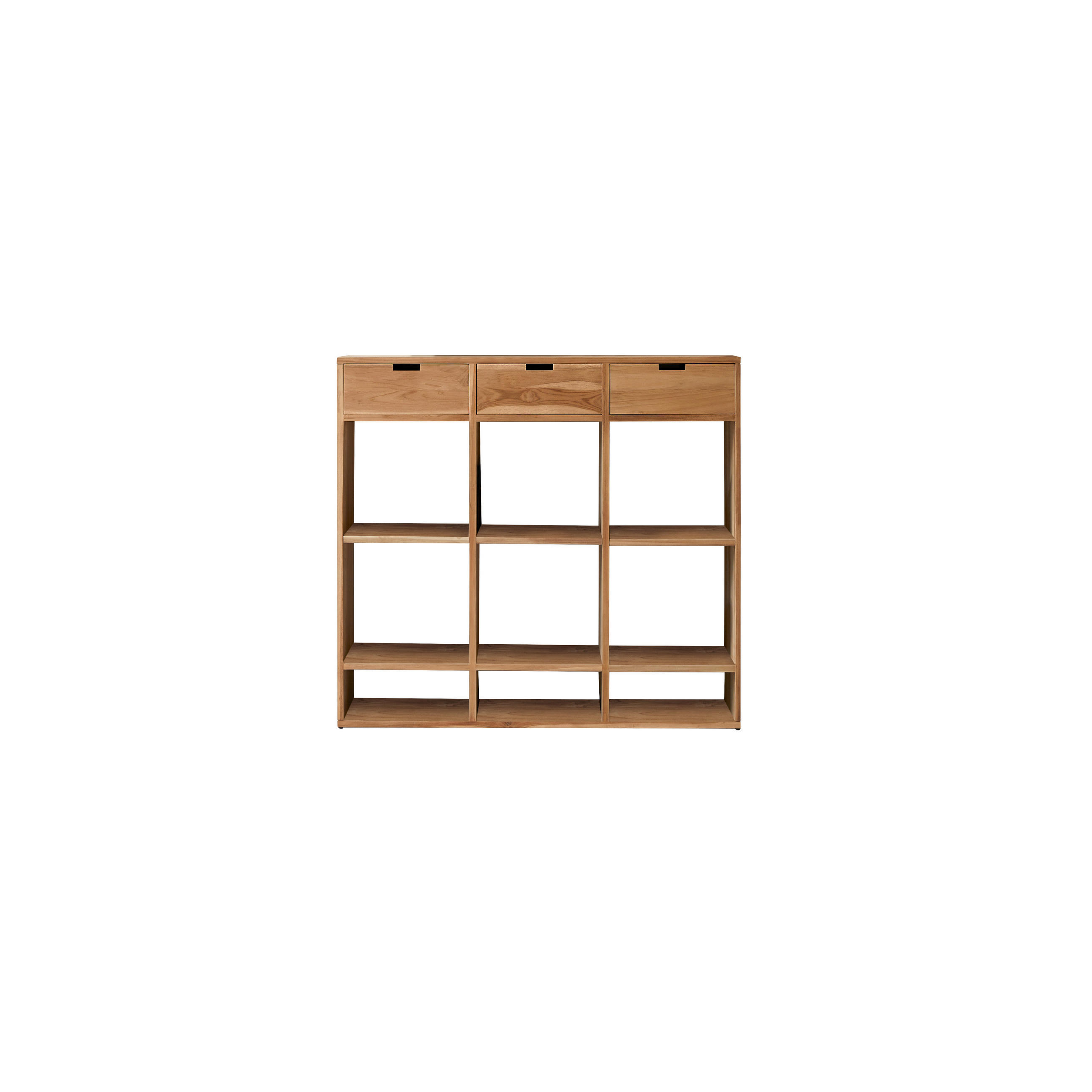 KONSOLENTISCH Miho Natur aus Teak - Naturfarben, Holz (40/120/110cm) - Tikamoon