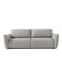 3-SITZER-SOFA LAVIS, Grau - Grau, Holz/Textil (242/87/111cm) - KONSIMO®