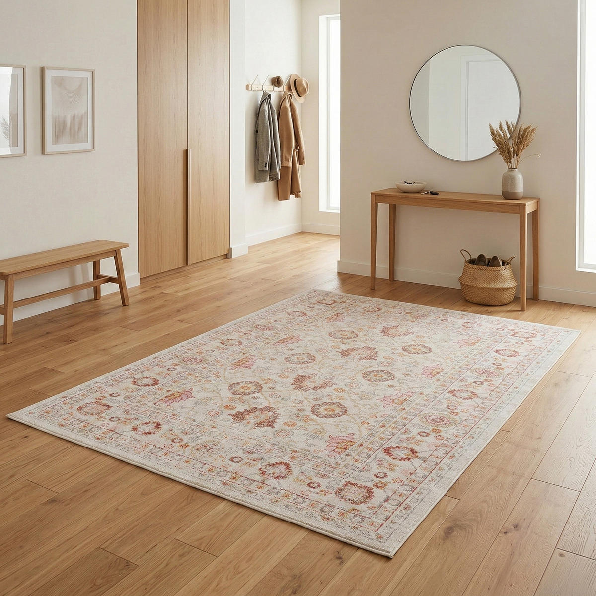 INDOOR OUTDOOR TEPPICH LAGOS VINTAGE - Creme, Textil (140/200cm) - Pergamon