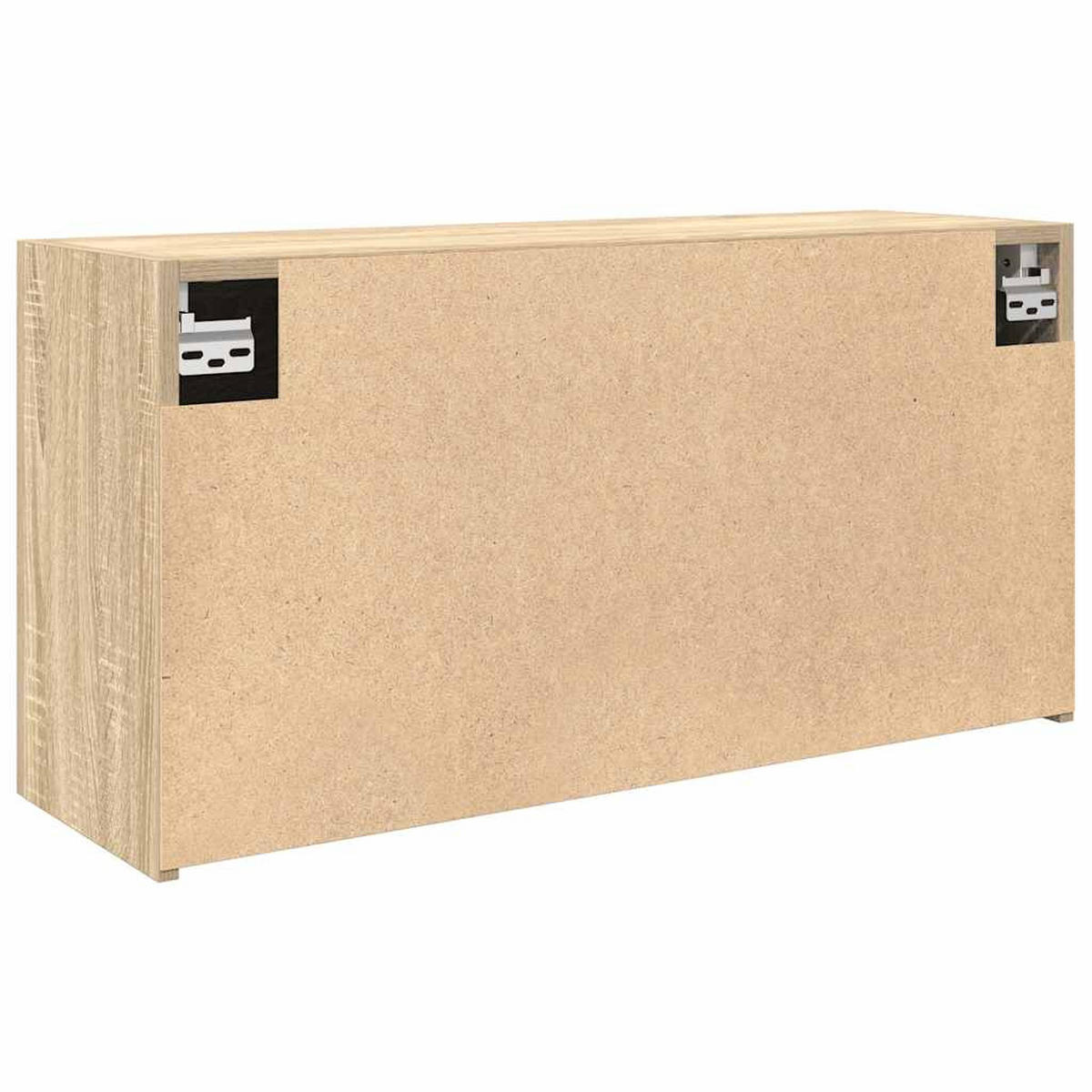 BAD-WANDSCHRANK Sonoma-Eiche 80/25/40 Cm Holzwerkstoff - Hellbraun, Holzwerkstoff (25/40/80cm) - vidaXL