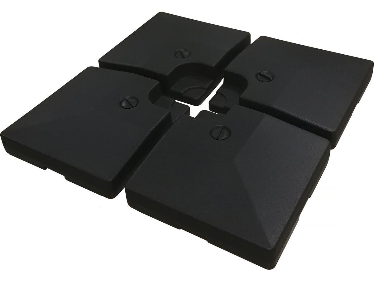 SONNENSCHIRM sky 4 Grau - Grau, Metall (278/370cm) - Habitat Garten