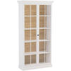 VITRINE KATRIA, Weiß - Weiß, Holzwerkstoff (103/200/37cm) - KONSIMO®