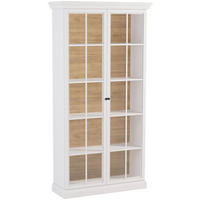 VITRINE KATRIA, Weiß - Weiß, Holzwerkstoff (103/200/37cm) - KONSIMO®