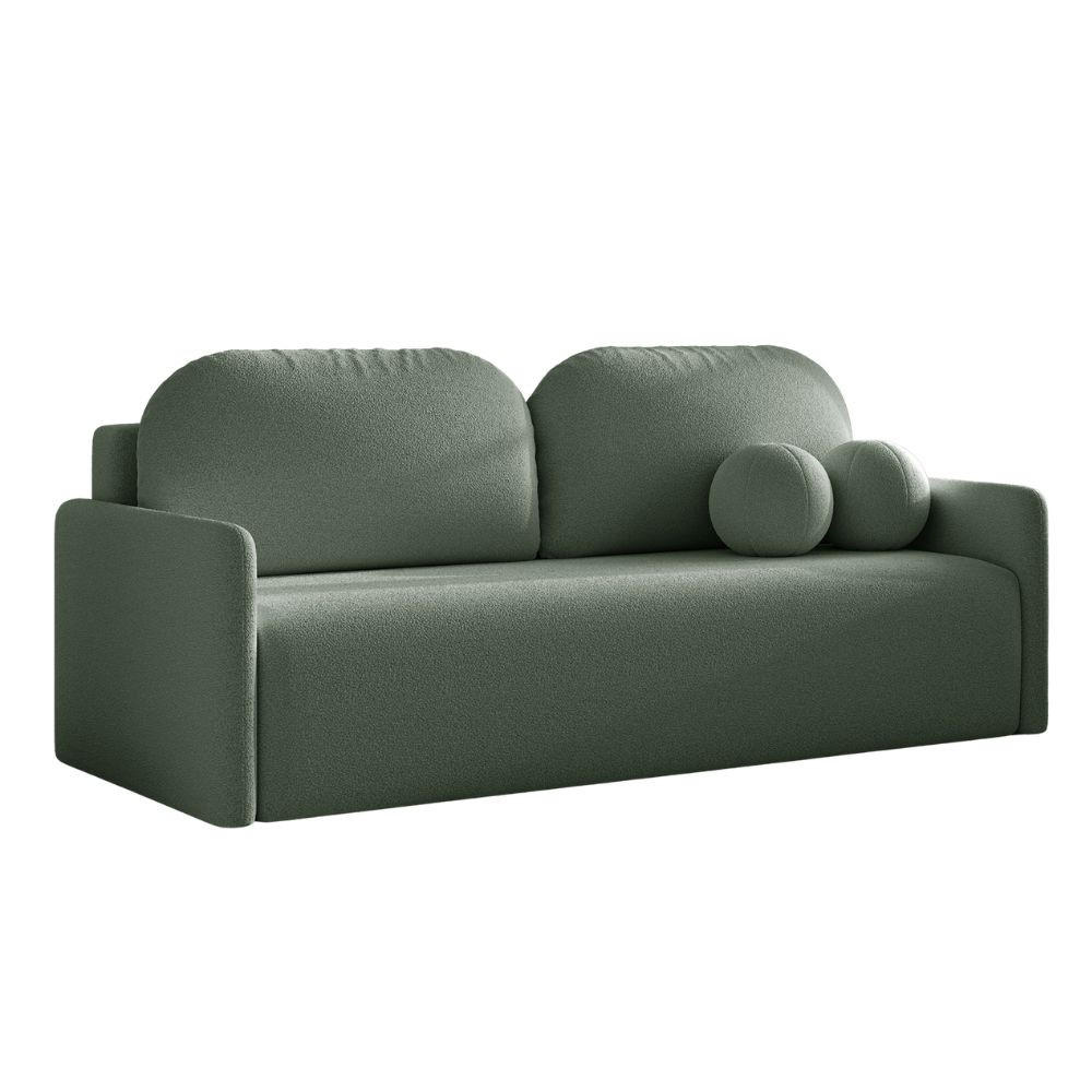 Dekori_Interiors Sofa Dunkelgrün 206x95x90 cm
