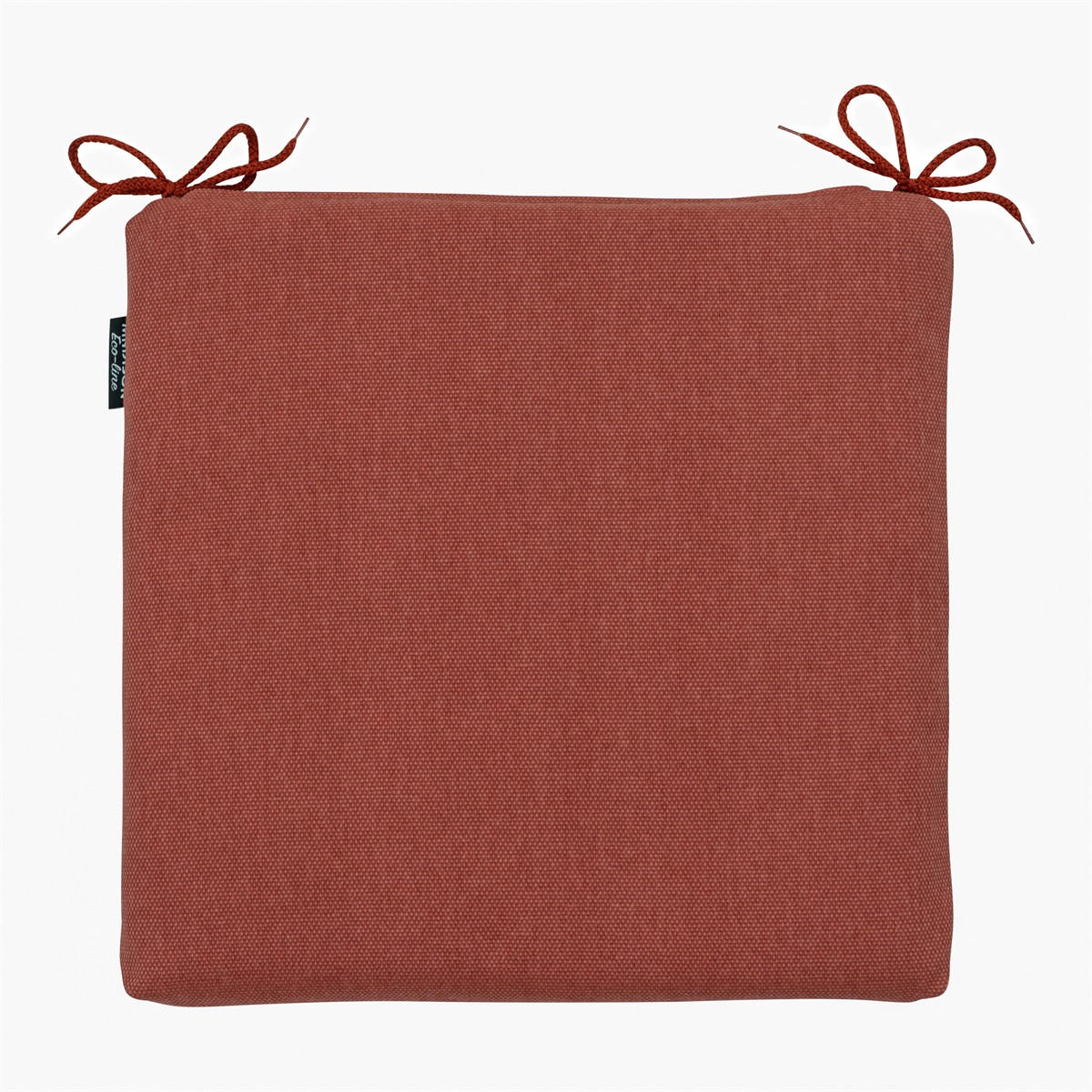 SITZKISSEN Canvas 40/40 cm 4er-Set - Rot, Textil (40/4/40cm) - Madison