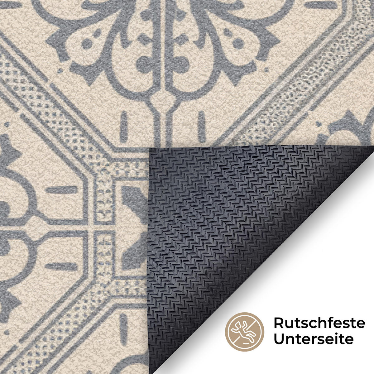 ROHOŽKA Welcome - Classic - Grey 180x120 cm - béžová, plast (180/120cm) - MuchoWow