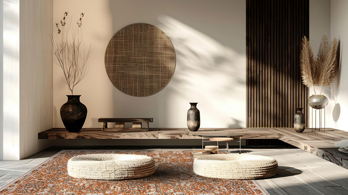 KOBEREC béžový krémový orientálny - 120 x 170 cm - krémová/béžová, textil (120/170cm) - Mazovia
