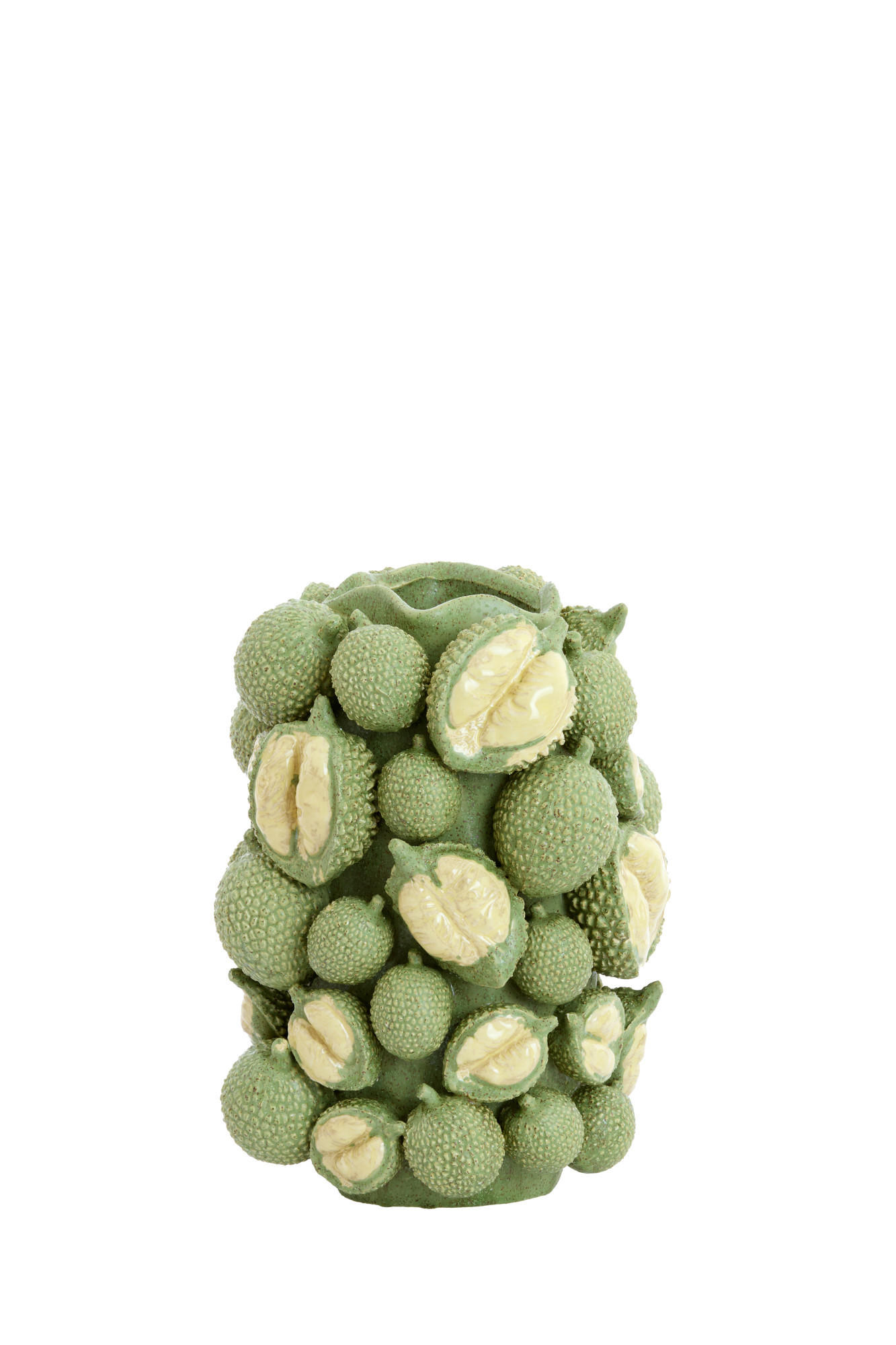 VASE Lanika Grün Ø25/30 cm - Grün, Keramik (30cm) - Light & Living